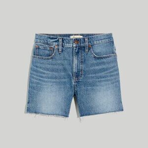 Madewell Womens Light Blue Jean Shorts